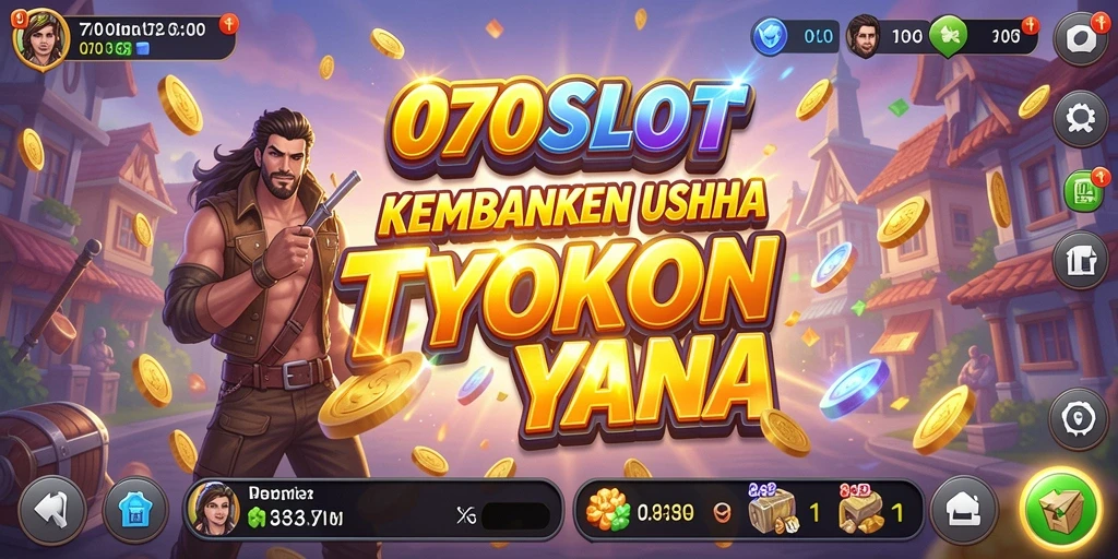 Screenshot gameplay 070SLOT yang menampilkan pengelolaan bisnis Tycoon.