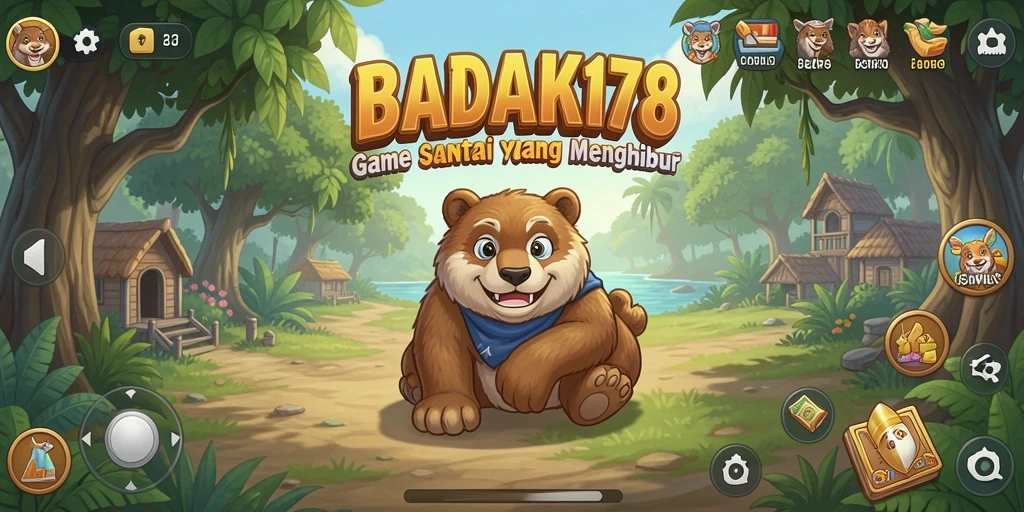 Tampilan gameplay menarik dari BADAK178 yang menyenangkan.