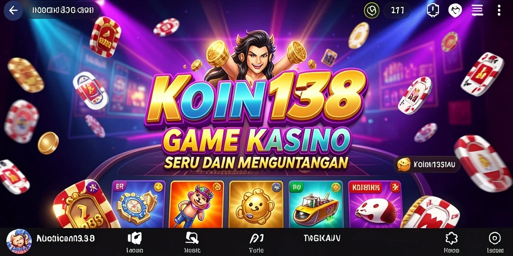 Tampilan gameplay Kasino yang menarik dan interaktif di KOIN138.