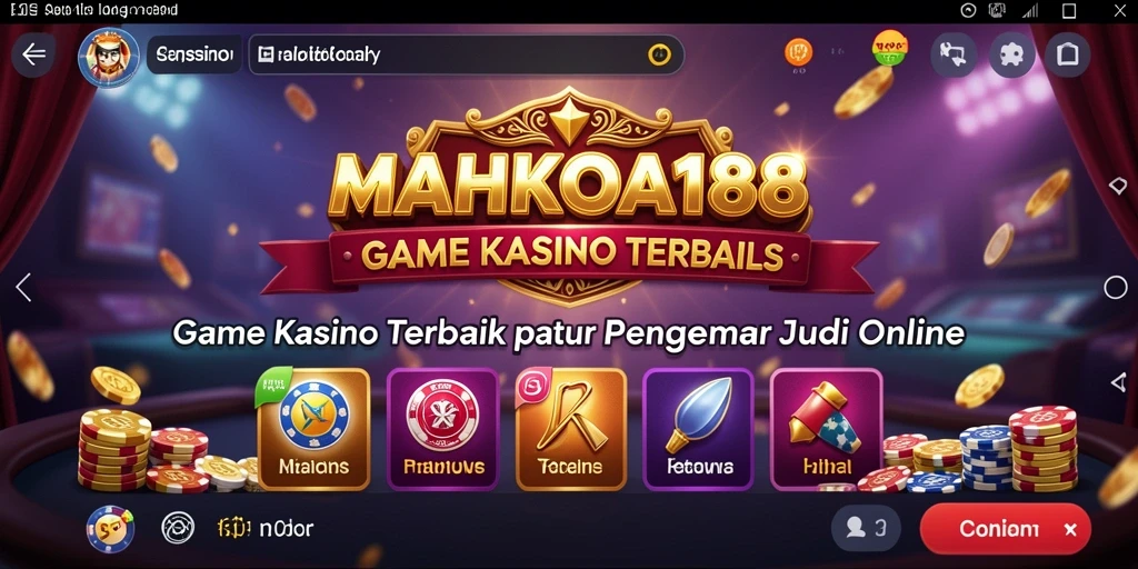 Tampilan menarik dari gameplay di MAHKOTA188 yang penuh aksi.