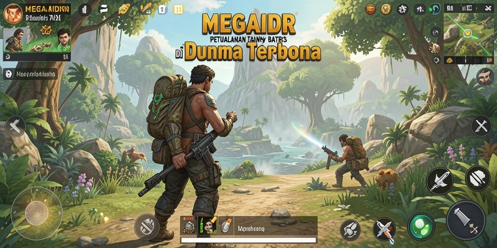 Gameplay menakjubkan di dunia terbuka MEGAIDR.