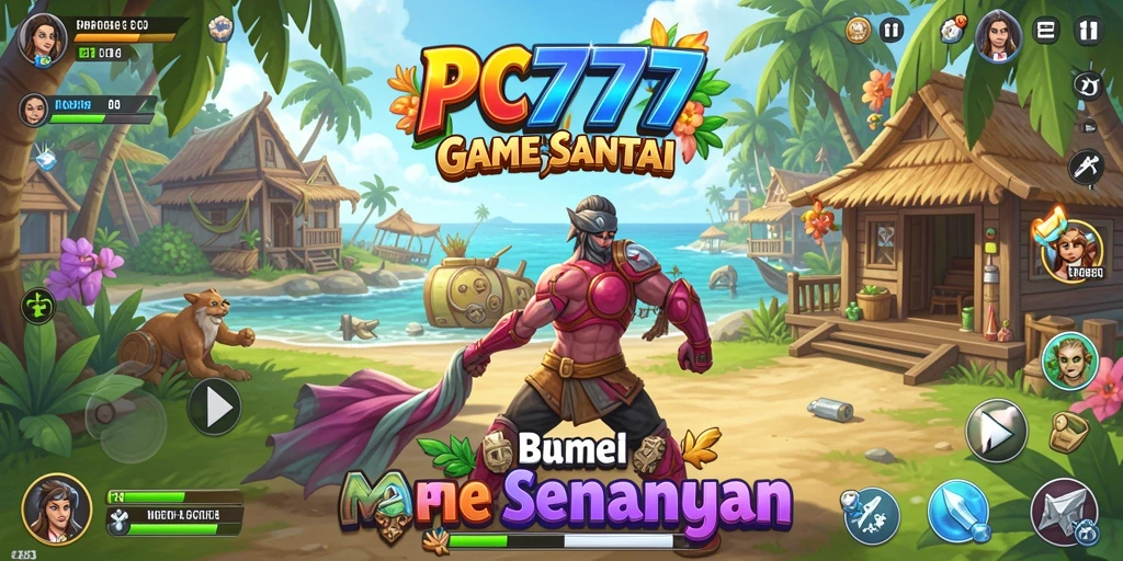 Tampilan gameplay PC777 yang penuh warna dan menarik.
