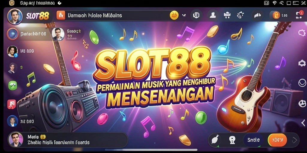Tampilan gameplay menarik dari <strong>SLOT88</strong> dengan berbagai pilihan lagu.