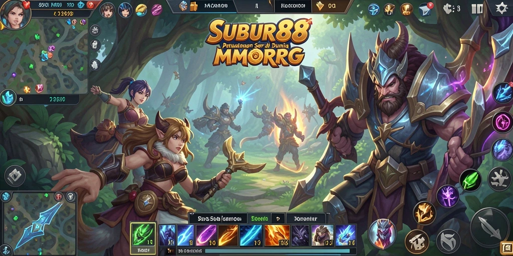 Gameplay seru SUBUR88 dalam dunia MMORPG yang menakjubkan.